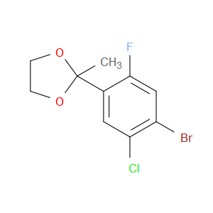 2-(4-bromo-5-chloro-2-fluorophenyl)-2-methyl-1,3-dioxolane