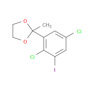 2-(2,5-dichloro-3-iodophenyl)-2-methyl-1,3-dioxolane