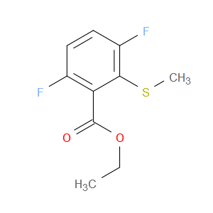 ethyl 3,6-difluoro-2-(methylthio)benzoate