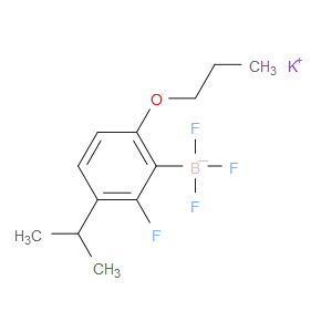 potassium trifluoro(2-fluoro-3-isopropyl-6-propoxyphenyl)borate