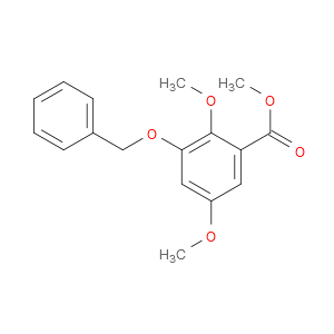 methyl 3-(benzyloxy)-2,5-dimethoxybenzoate