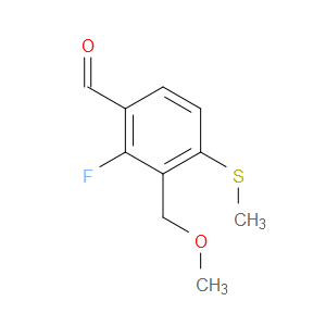 2-fluoro-3-(methoxymethyl)-4-(methylthio)benzaldehyde