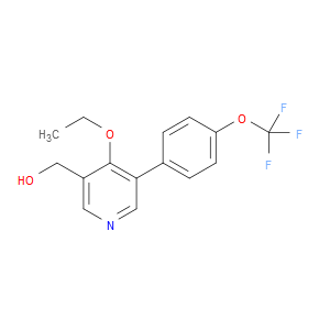 (4-ethoxy-5-(4-(trifluoromethoxy)phenyl)pyridin-3-yl)methanol
