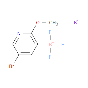 potassium (5-bromo-2-methoxypyridin-3-yl)trifluoroborate
