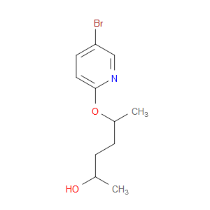 5-((5-bromopyridin-2-yl)oxy)hexan-2-ol
