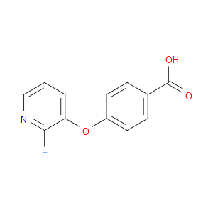 4-((2-fluoropyridin-3-yl)oxy)benzoic acid