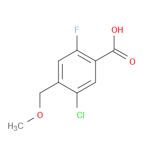 5-chloro-2-fluoro-4-(methoxymethyl)benzoic acid
