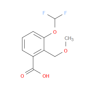 3-(difluoromethoxy)-2-(methoxymethyl)benzoic acid