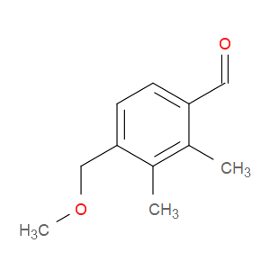 4-(methoxymethyl)-2,3-dimethylbenzaldehyde