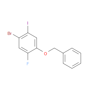 1-(benzyloxy)-4-bromo-2-fluoro-5-iodobenzene