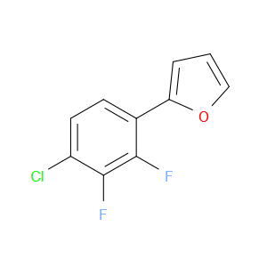 2-(4-chloro-2,3-difluorophenyl)furan
