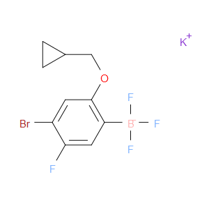 potassium (4-bromo-2-(cyclopropylmethoxy)-5-fluorophenyl)trifluoroborate