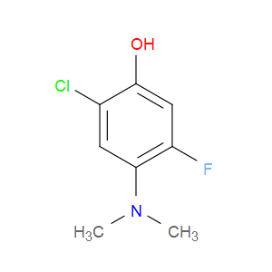 2-chloro-4-(dimethylamino)-5-fluorophenol