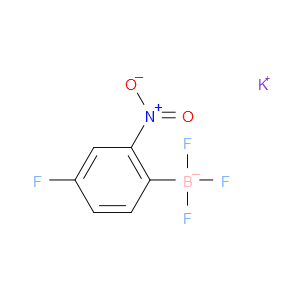 potassium trifluoro(4-fluoro-2-nitrophenyl)borate