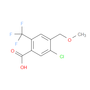 5-chloro-4-(methoxymethyl)-2-(trifluoromethyl)benzoic acid