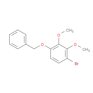 1-(benzyloxy)-4-bromo-2,3-dimethoxybenzene