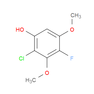 2-chloro-4-fluoro-3,5-dimethoxyphenol