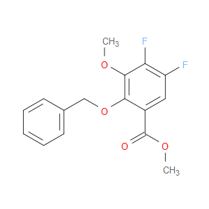 methyl 2-(benzyloxy)-4,5-difluoro-3-methoxybenzoate