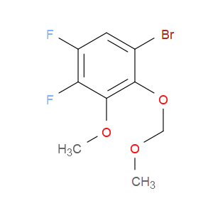 1-bromo-4,5-difluoro-3-methoxy-2-(methoxymethoxy)benzene