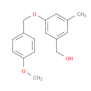 (3-((4-methoxybenzyl)oxy)-5-methylphenyl)methanol