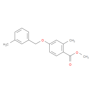 methyl 2-methyl-4-((3-methylbenzyl)oxy)benzoate
