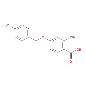 2-methyl-4-((4-methylbenzyl)oxy)benzoic acid