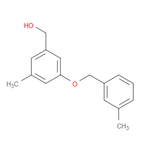 (3-methyl-5-((3-methylbenzyl)oxy)phenyl)methanol