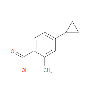 4-Cyclopropyl-2-methylbenzoic acid