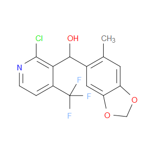 2-Chloro-α-(6-methyl-1,3-benzodioxol-5-yl)-4-(trifluoromethyl)-3-pyridinemeth...