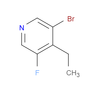 3-Bromo-4-ethyl-5-fluoropyridine