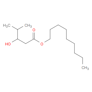 Nonyl 3-hydroxy-4-methylpentanoate