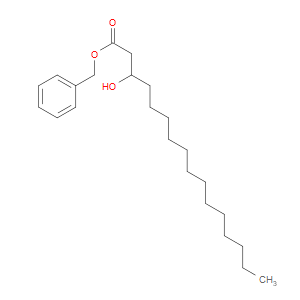 Phenylmethyl 3-hydroxyhexadecanoate
