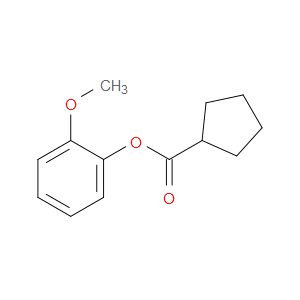 2-Methoxyphenyl cyclopentanecarboxylate