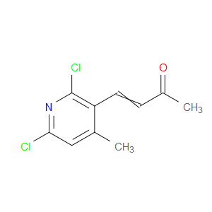 4-(2,6-Dichloro-4-methyl-3-pyridinyl)-3-buten-2-one