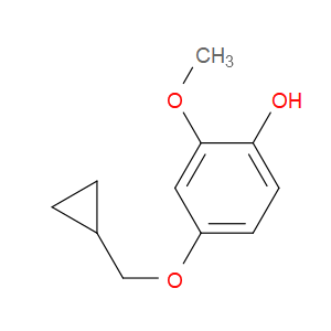 Phenol, 4-(cyclopropylmethoxy)-2-methoxy-