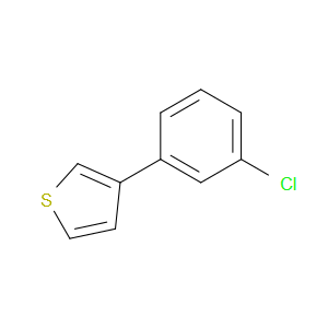 3-(3-Chlorophenyl)thiophene