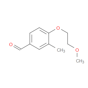 4-(2-Methoxyethoxy)-3-methylbenzaldehyde