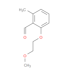 2-(2-Methoxyethoxy)-6-methylbenzaldehyde