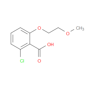 Benzoic acid, 2-chloro-6-(2-methoxyethoxy)-