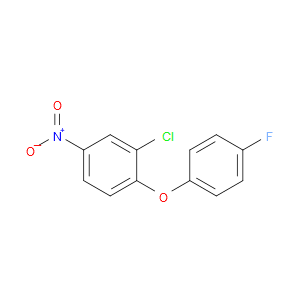 2-chloro-1-(4-fluorophenoxy)-4-nitrobenzene