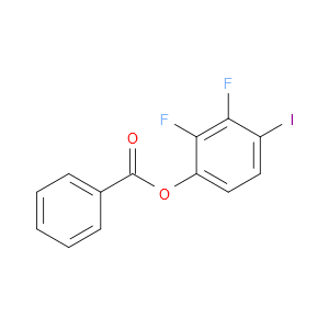 Phenol, 2,3-difluoro-4-iodo-, 1-benzoate
