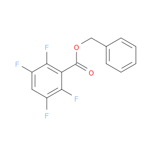 Phenylmethyl 2,3,5,6-tetrafluorobenzoate