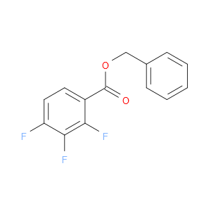 Phenylmethyl 2,3,4-trifluorobenzoate