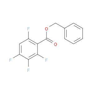 Phenylmethyl 2,3,4,6-tetrafluorobenzoate