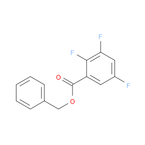 Phenylmethyl 2,3,5-trifluorobenzoate