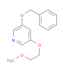 3-(2-Methoxyethoxy)-5-(phenylmethoxy)pyridine