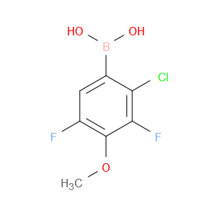 B-(2-Chloro-3,5-difluoro-4-methoxyphenyl)boronic acid