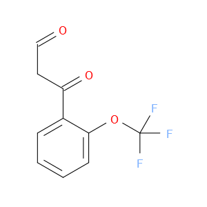 β-Oxo-2-(trifluoromethoxy)benzenepropanal