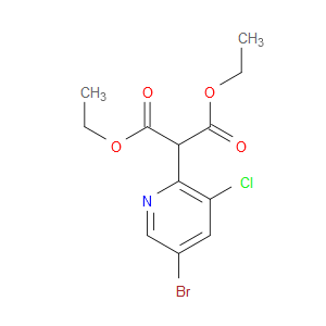 diethyl 2-(5-bromo-3-chloropyridin-2-yl)malonate