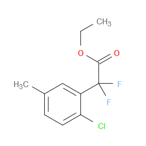 Ethyl 2-chloro-α,α-difluoro-5-methylbenzeneacetate